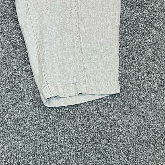 Old Navy Linen Blend Joggers Pants Mens Size XXL Beige Lightweight Drawstring - Picture 8 of 12